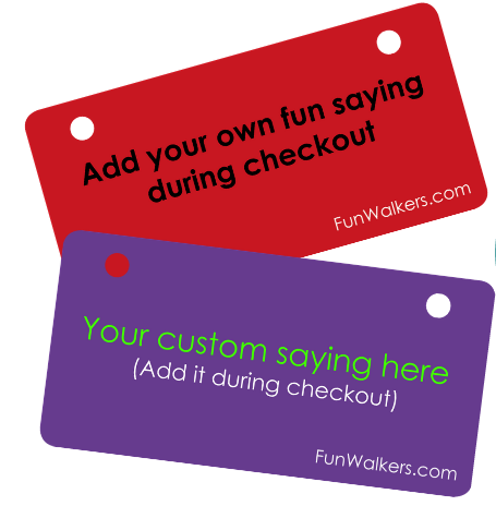Customize Funwalkers for a fun Father's Day gift!